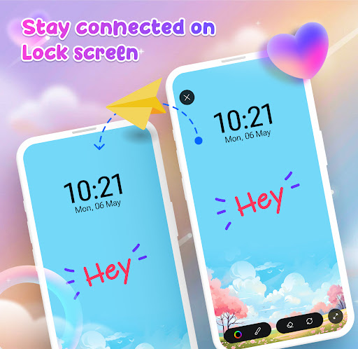 Lockscreen Drawing Screenshot 1 - AppWisp.com