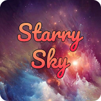 Starry Sky Font for FlipFont ,Cool Fonts Text Free