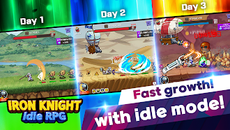 Game screenshot Iron knight : Nonstop Idle RPG mod apk