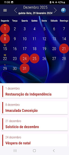Calendário Portugal 2024 Screen 2