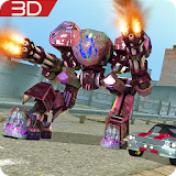 Mech Shooter Transform Hero 3D icon