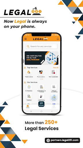 Legal251 Partners App Screen 3