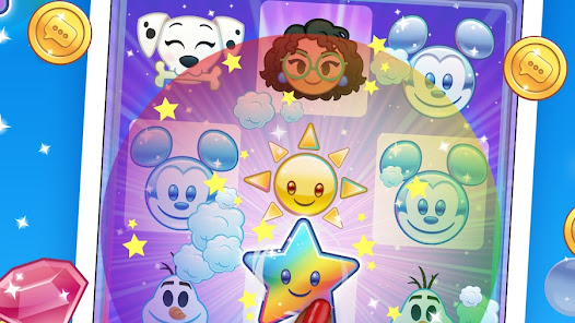 Disney Emoji Blitz v57.0.1 MOD APK (Unlimited Money/Gems) Gallery 1
