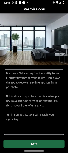 Android application Maison de Vebron screenshort