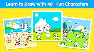 Kids Drawing & Coloring Book - Screenshot 1