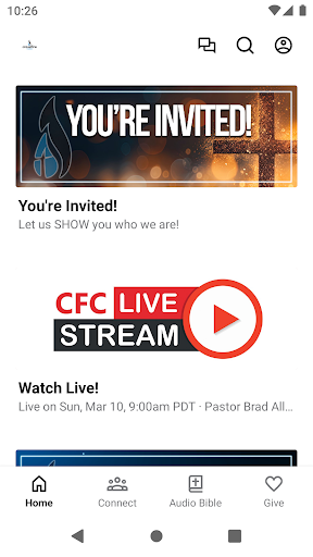 Crossfire Church App