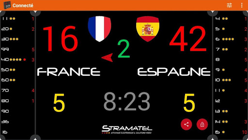 Android application Stramatel Multisport screenshort