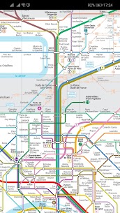 Paris RER Rail Map APK Download Subway Bus Maps 3