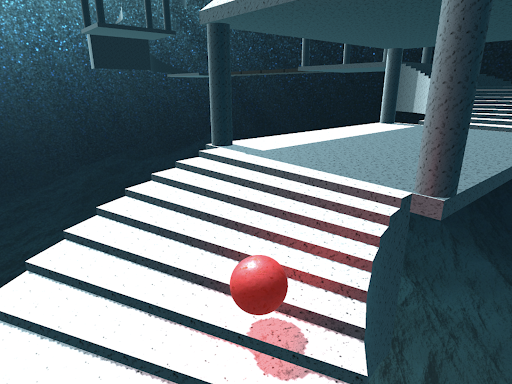 Rolling Ball - in the sky