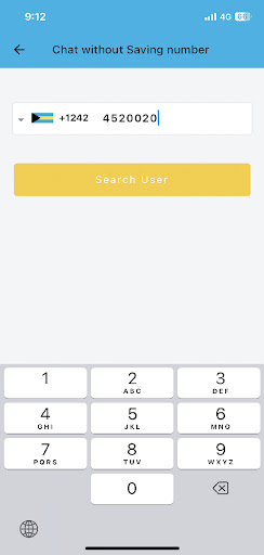 Android application OnBahamas screenshort
