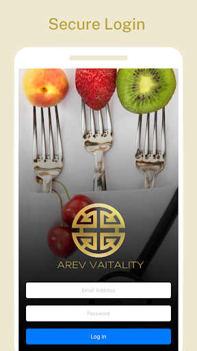 Android application AREV VAITALITY screenshort