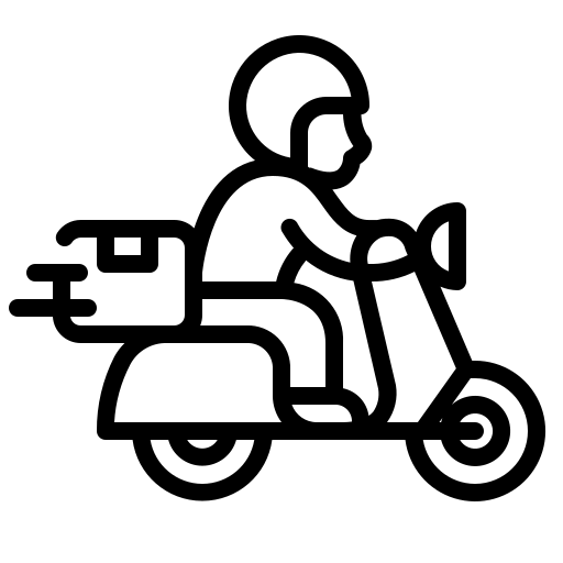 Ikoja Restaurant Delivery Man logo