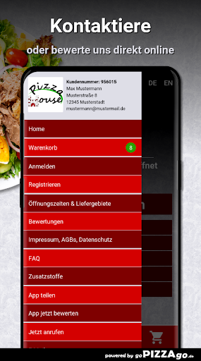 Holzofen Pizza House Kaisersla Screen 3