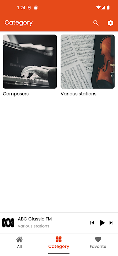 Classical Music Radio Screen 2