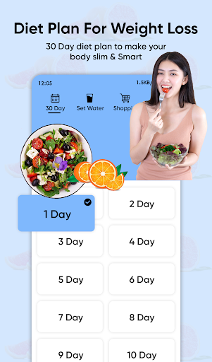 Android application Diet Plan for Weight Loss screenshort