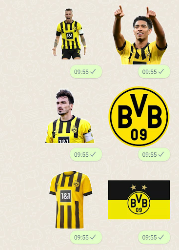 Borussia Dortmund Stickers