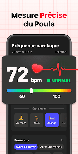 Rythme cardiaque - Tension screenshot 2