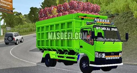 Mod Truck Muatan Sawit Tumpah