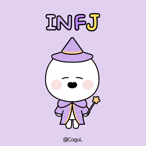 카카오톡 테마 - Mbti 인프제 얼굴 말풍선 logo