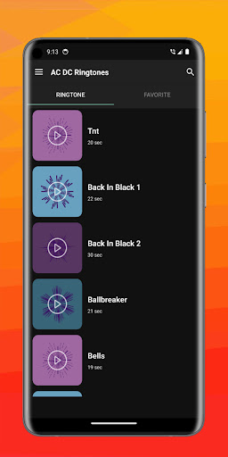 AC DC Ringtones screenshot 5