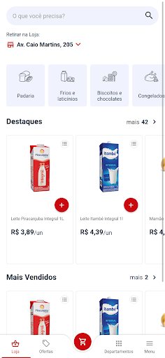 Android application Paranaíba em Casa screenshort