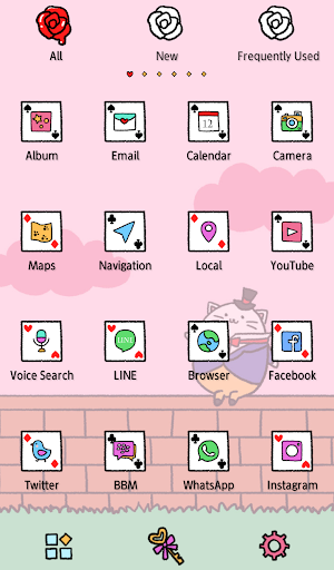 Cats in Wonderland Theme Screen 3