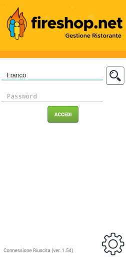 Android application FireShop.Net Comande screenshort