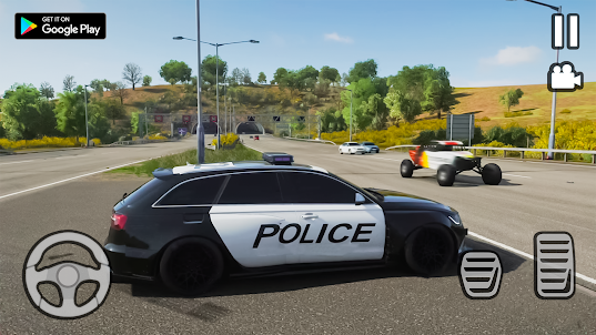 Police Chase Racing Crime City