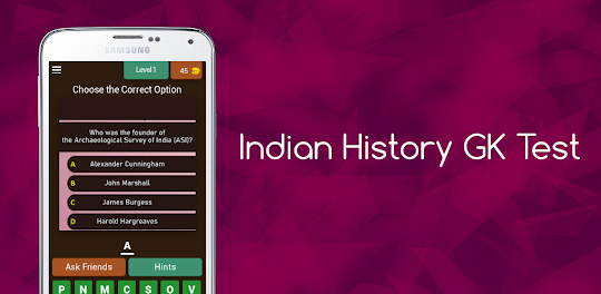 Indian History GK Test