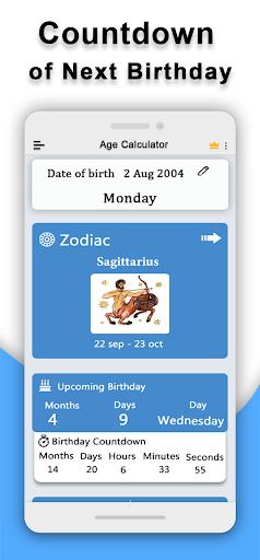 Age Calculator | Date of Birth Screen 2