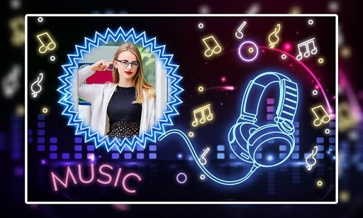 Android application Music Photo Frames screenshort