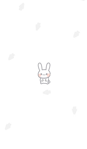 Android application 토끼 솜떡이 (RENEW) 카카오톡 테마 screenshort