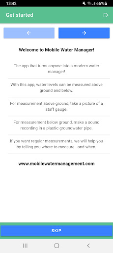 Mobile Water Manager Public Screen 2