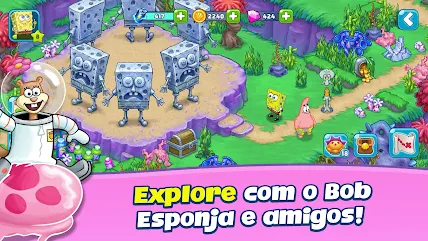 As Aventuras de Bob Esponja APK MOD Sem Anúncios v 2.8.0