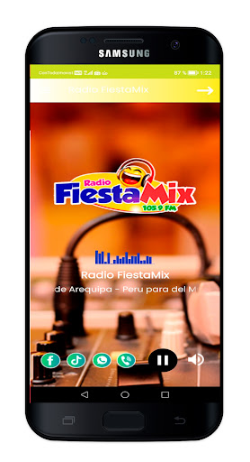 Radio FiestaMix Screen 2