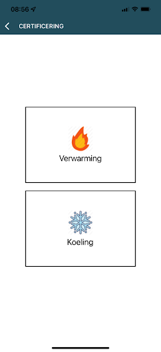 Android application Pro+ (ProHeat, ProCool) screenshort