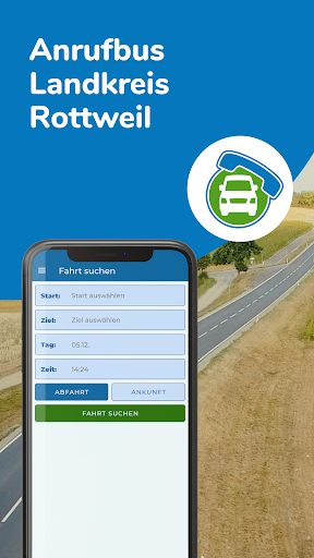 Android application Anrufbus Rottweil screenshort