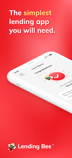 Android application Lending Bee screenshort