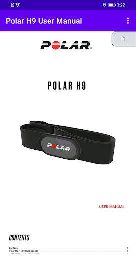 Polar H9 User Manual