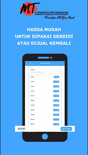 MuttantStore: Agen Pulsa Murah Screenshot