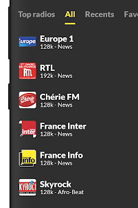 French FM radios online