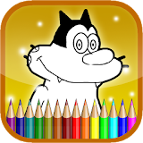 Kids Coloring Game for Oggy icon