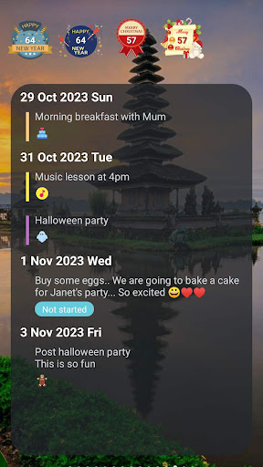 South Korea Calendar 2024 Screen 3