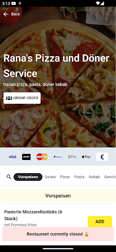 Pizza Rubi Screen 2