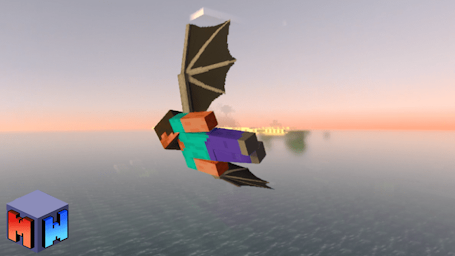 MCPE Dragon Wing Mod