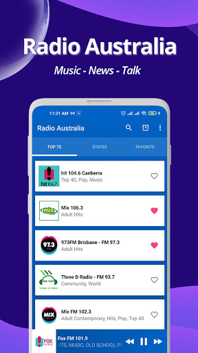 Android application Radio Australia - Online FM screenshort