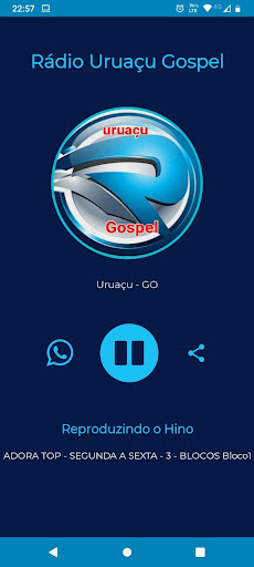 Android application Rádio Uruaçu Gospel screenshort