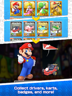 Captura de tela do Mario Kart Tour