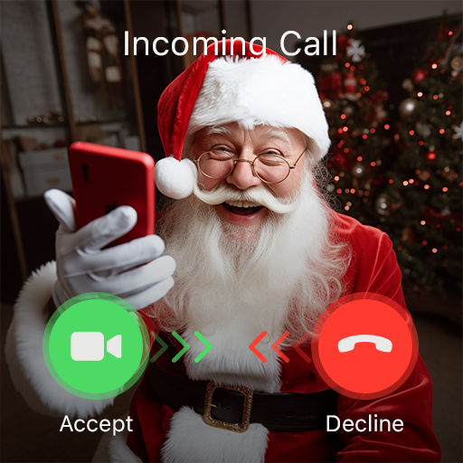 Prank Call Santa: Fake Video logo
