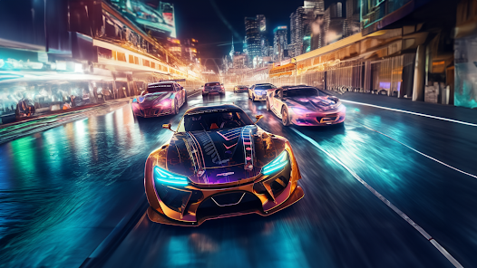 Futuristic Car Racing Games 3D 1.5 APK + Mod (Free purchase) for Android